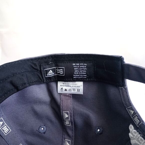 Royal Melbourne Country Club Strapback Gray Adjustable Golf Cap 6 Panel - Picture 5 of 7